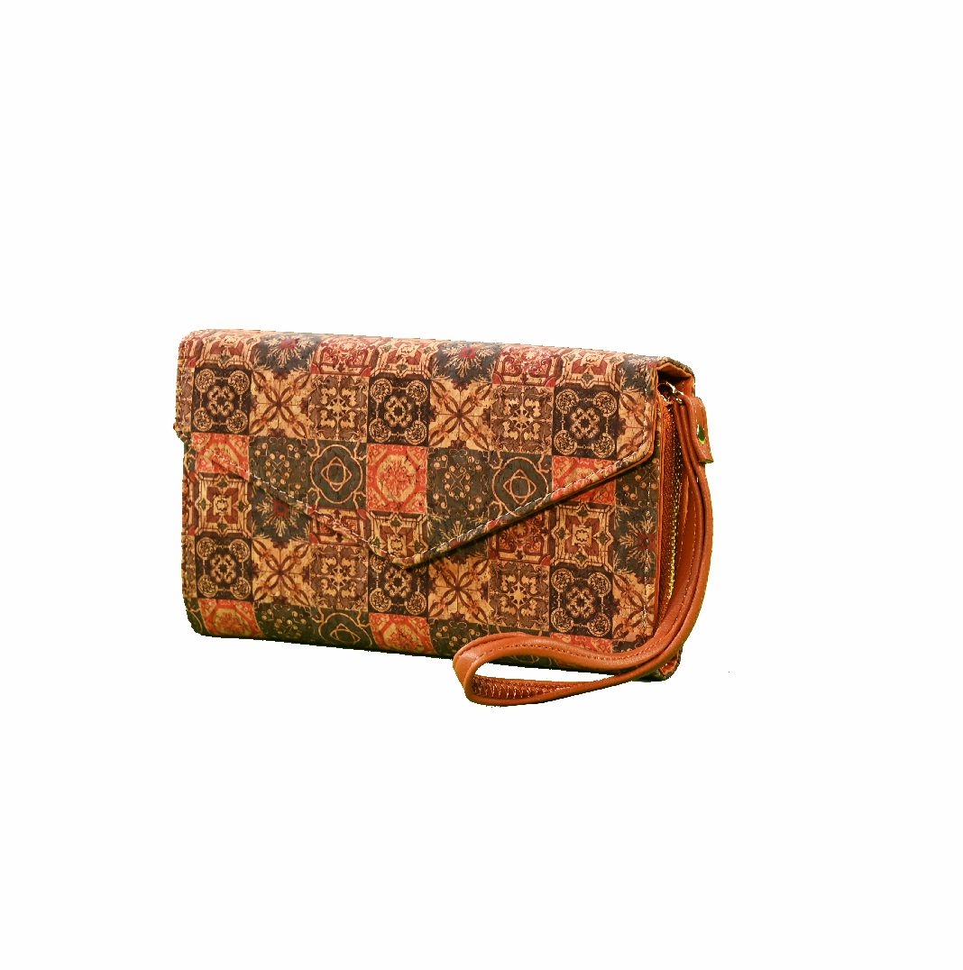 Brown Ornamental BX Handbag